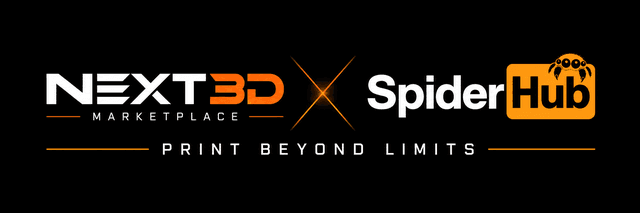 NEXT3D Marketplace x SpiderHub 
PRINT BEYOND LIMITS